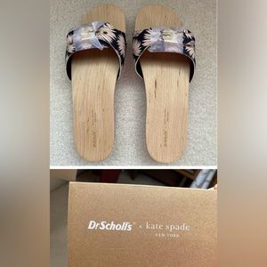 Kate Spade x Dr. Scholl's  Sandal in Grand Daisy Print Size 7